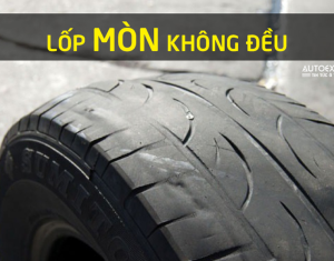 Lốp mòn không đều - Ẩn họa khôn lường