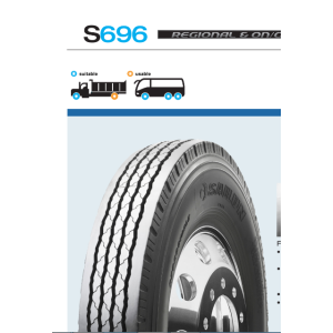 Lốp Sailun gai S696: 6.50R16; 8.25R16; 7.00R16; 7.50R16; 445/45R19.5; 435/50R19.5; 7.50R20; 385/55R2