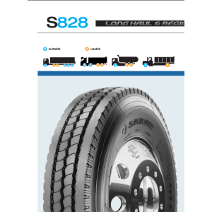 Lốp Sailun gai S828: 11R22.5 ; 12R22.5; 8.25R20; 9.00R20 ; 10.00R20 ; 11.00R20 ; 12.00R20 ; 750R16 ;